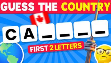 Quiz: Can You Guess The Country By First 2 Letters?