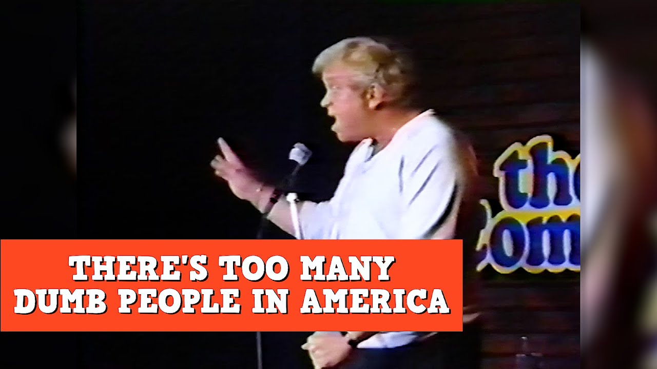 There’s Too Many Dumb People In America – James Gregory