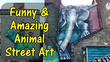 Funny And Amazing Animal Street Art