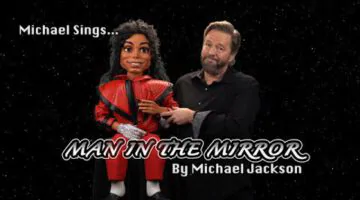 Michael Jackson Puppet & Terry Fator Sing Man In The Mirror