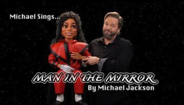 Michael Jackson Puppet & Terry Fator Sing Man In The Mirror