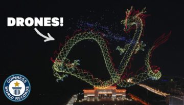 Incredible Drone Display is World’s Biggest Ever – Guinness World Records