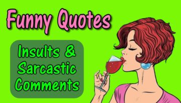 Funny Quotes And Sarcastic Comments To Save The Day