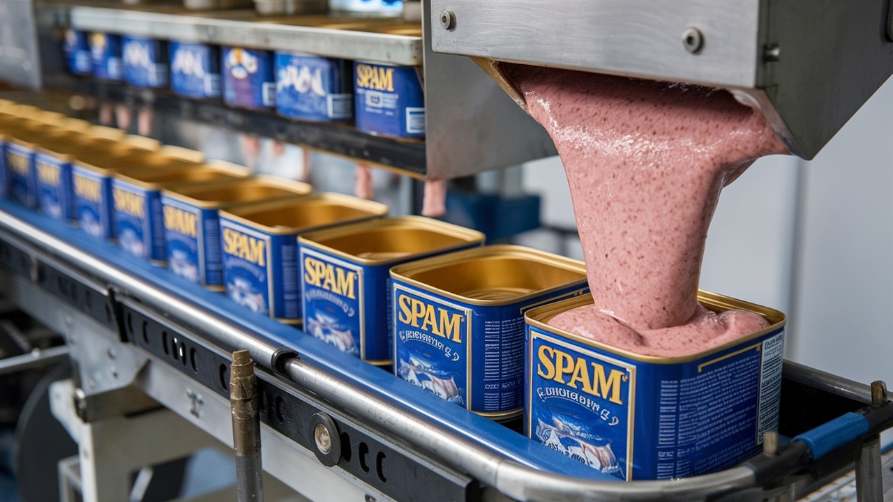 How Millions of SPAM Cans Are Made in a Factory