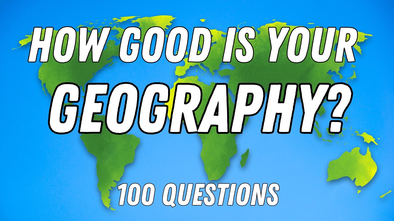 World Geography Quiz | 100 Questions – How Many Can You Answer? | Best Ultimate Quiz