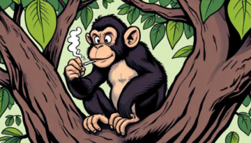 smoking-monkey