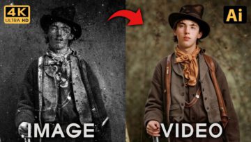 20 Wild West Legends Brought Back to Life using AI | Billy the Kid, Wyatt Earp, Annie Oakley, etc.