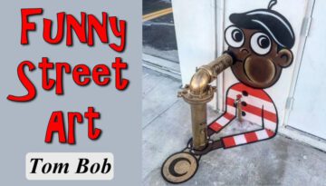 Funny Street Art By Tom Bob
