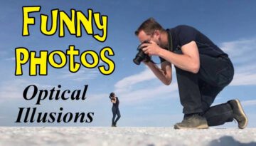 Funny Photographs And Optical Illusions