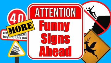 Funny Signs Ahead