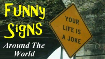 Funny Signs Around The World Moving On