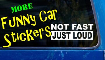 Funny Car Stickers Fast And Loud