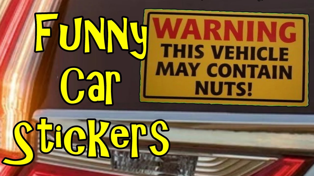 Funny Car Stickers Enjoy the Ride